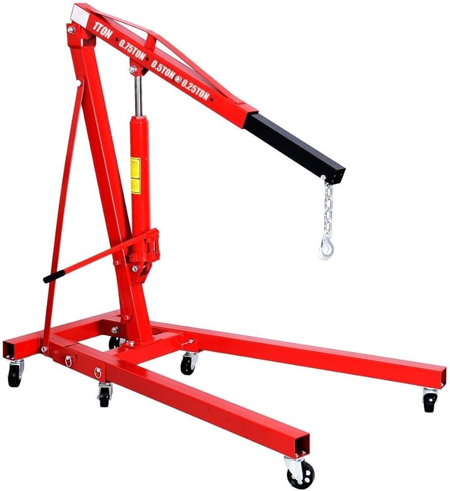 1 ton hydraulic small crane