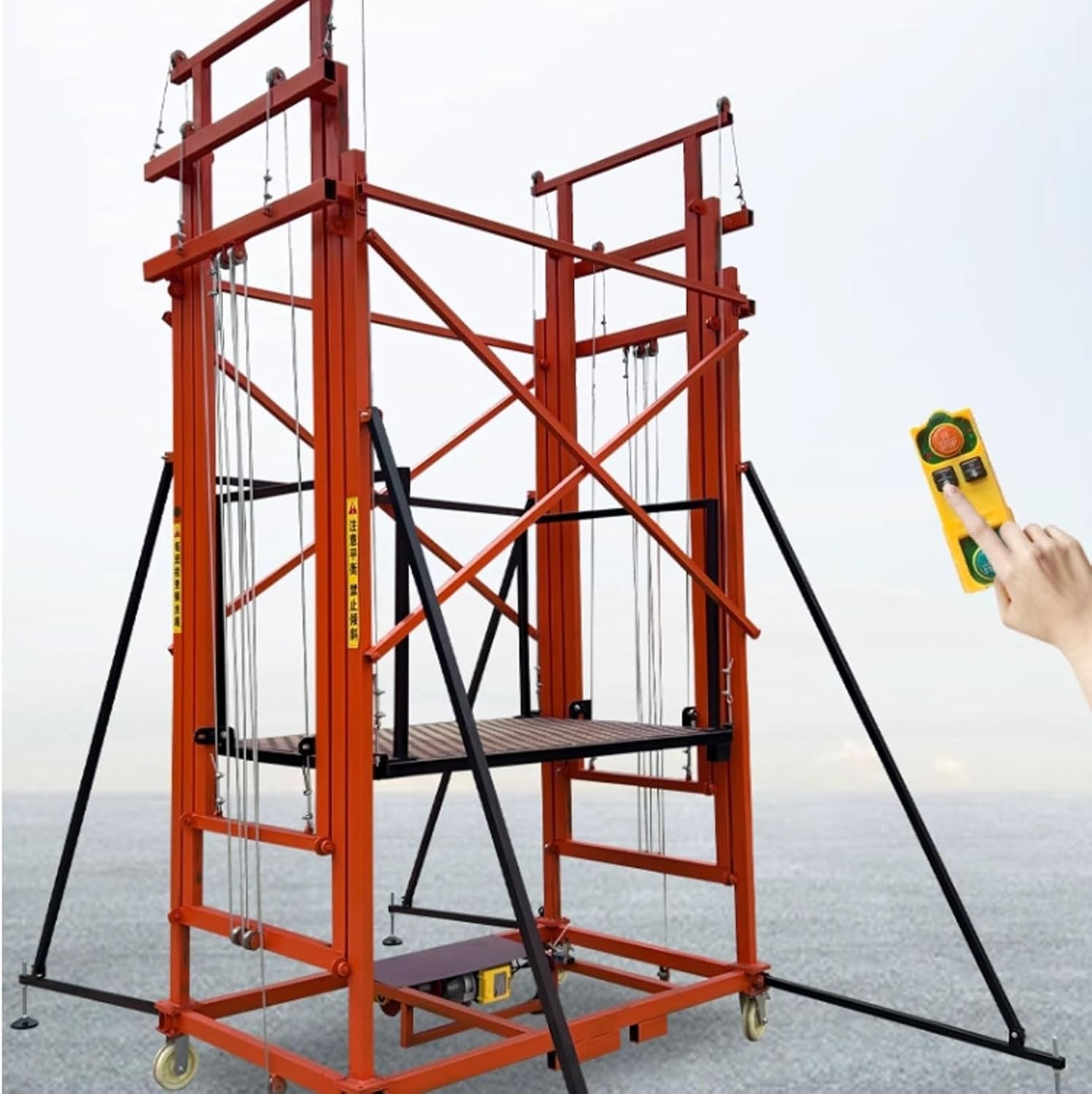 2m electric remote control scaffolding